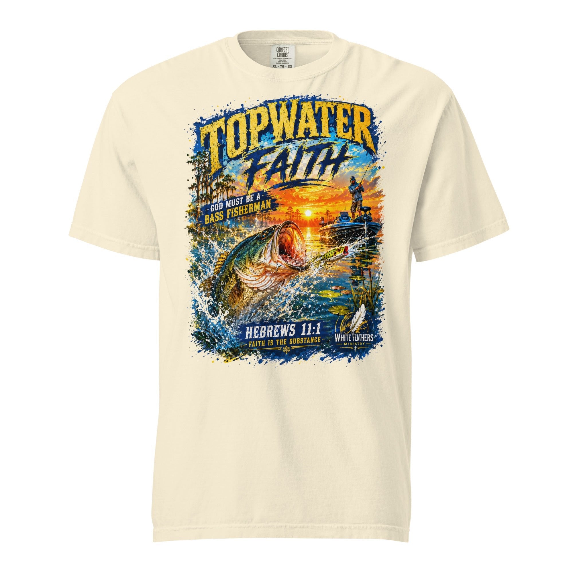 Topwater Faith Unisex T-Shirt - The White Feathers Ministry