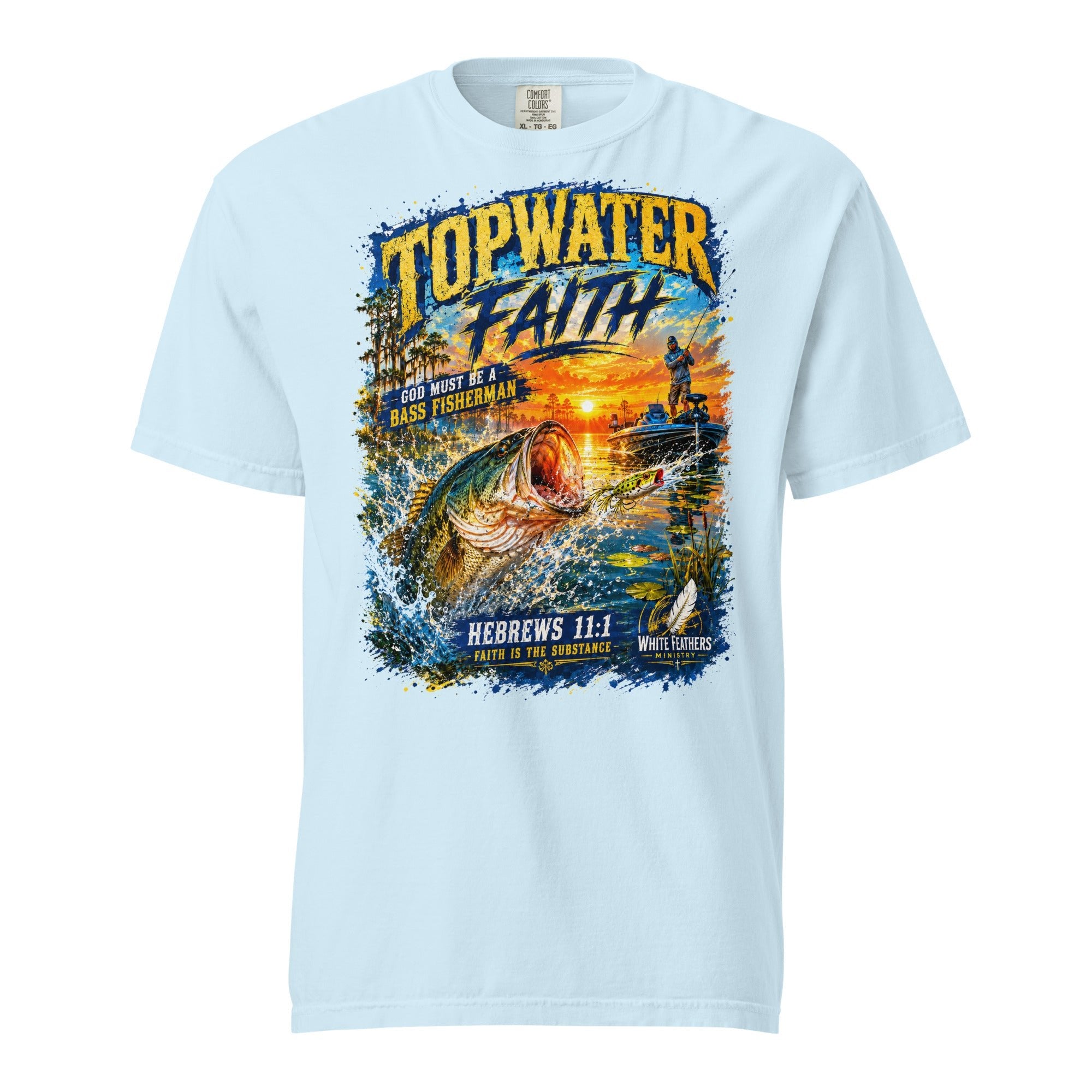 Topwater Faith Unisex T-Shirt - The White Feathers Ministry