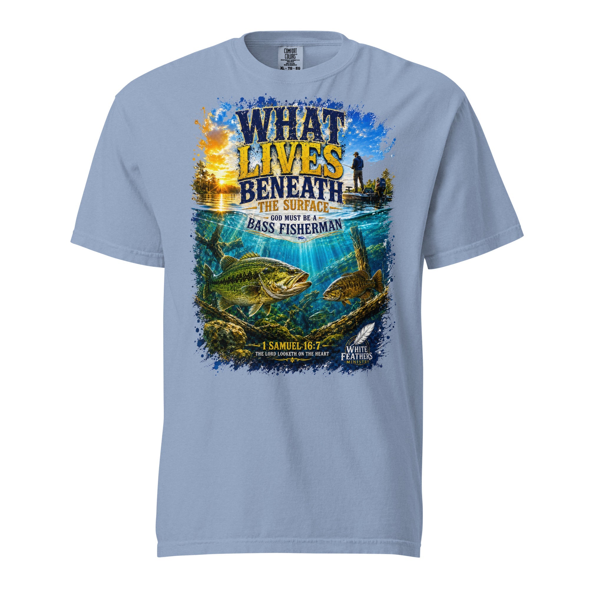 What Lives Beneath the Surface Unisex T-Shirt - The White Feathers Ministry