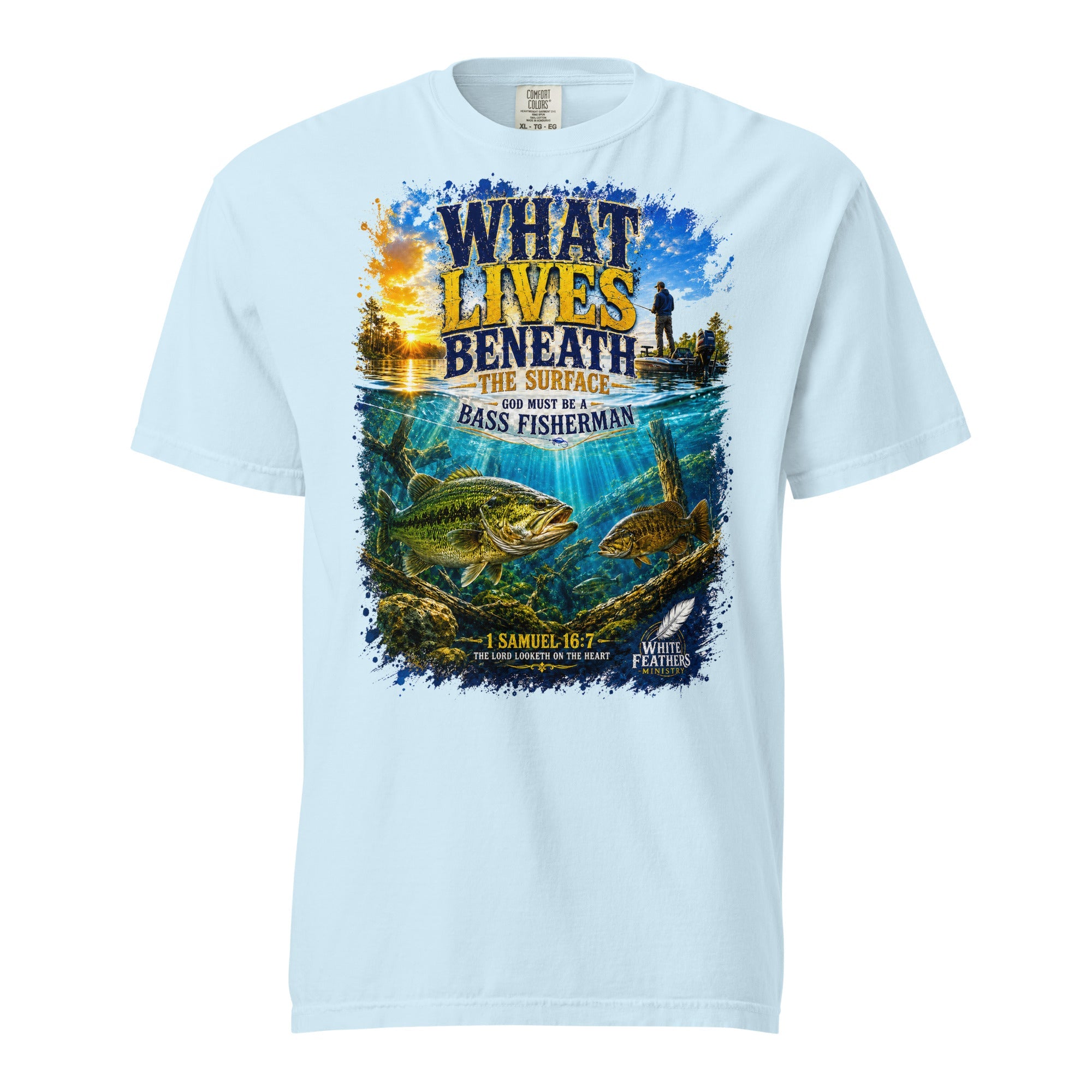 What Lives Beneath the Surface Unisex T-Shirt - The White Feathers Ministry