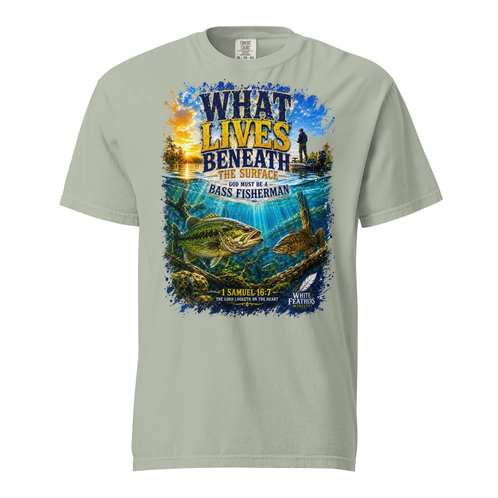 What Lives Beneath the Surface Unisex T-Shirt - The White Feathers Ministry